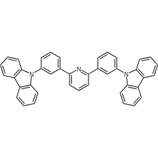 26DCzPPy, 1013405-24-7, 2,6-Bis[3-(9H-Carbazol-9-yl)phenyl]pyridine