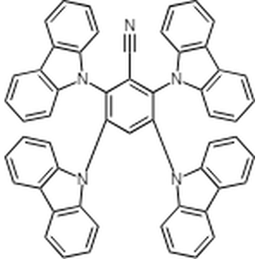 Compound 4CzBN, 1996609-93-8, 2,3,5,6-Tetrakis(carbazol-9-yl)benzonitrile