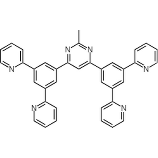 B₂PymPm, 1266181-51-4, 4,6-Bis(3,5-di(pyridin-2-yl)phenyl)-2-methylpyrimidine