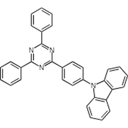 Compound Cab-Ph-TRZ, 440354-93-8, 9-(4-(4,6-Diphenyl-1,3,5-triazin-2-yl)phenyl)-9H-carbazole