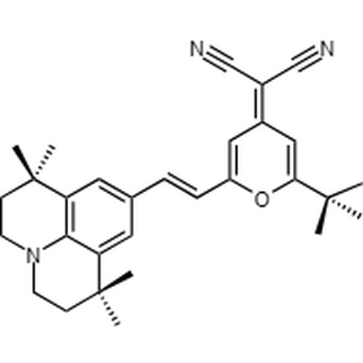 Compound DCJTB, 200052-70-6, 4-(Dicyanomethylene)-2-tert-butyl-6-(1,1,7,7-tetramethyljulolidin-4-yl-vinyl)-4H-pyran