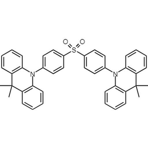 Compound DMAC-DPS, 1477512-32-5, 10,10′-(4,4′-Sulfonylbis(4,1-phenylene))bis(9,9-dimethyl-9,10-dihydroacridine