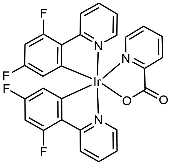 FIrPic, 376367-93-0, Bis[2-(4,6-difluorophenyl)pyridinato-C²,N](picolinato)iridium(III)