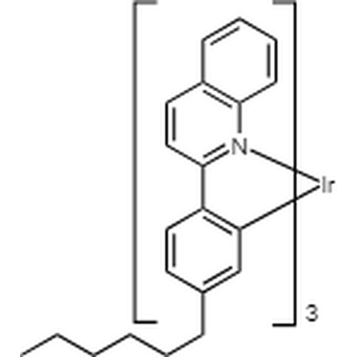 compound Hex-Ir(phq)3, 1268460-37-2, Tris[2-(4-n-hexylphenyl)quinoline)]iridium(III)