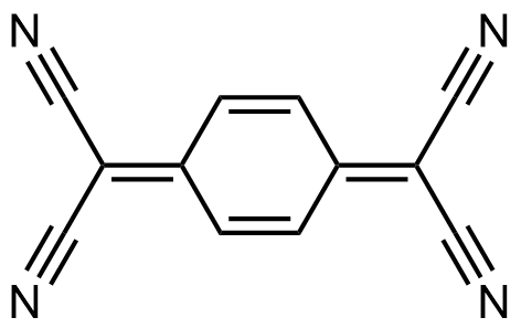 TCNQ Chemical compound OLED, Chemical formula: C12H4N4, CAS number: 1518-16-7. Full name: 7,7,8,8-Tetracyanoquinodimethane Buy now