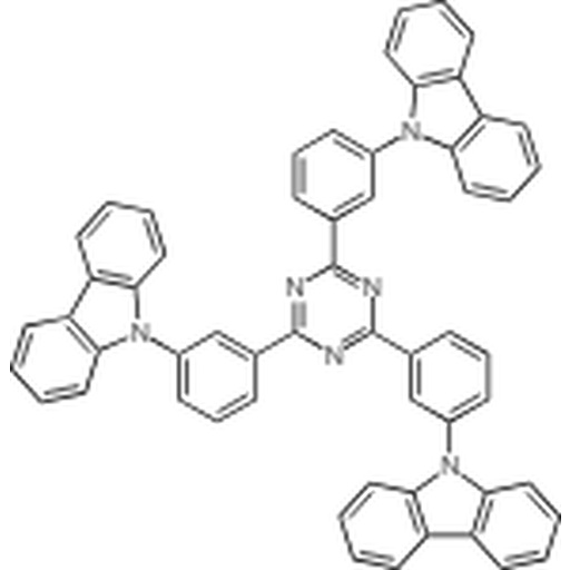 Compound TCPZ, 890148-68-2, 2,4,6-Tris(3-(9H-carbazol-9-yl)phenyl)-1,3,5-triazine
