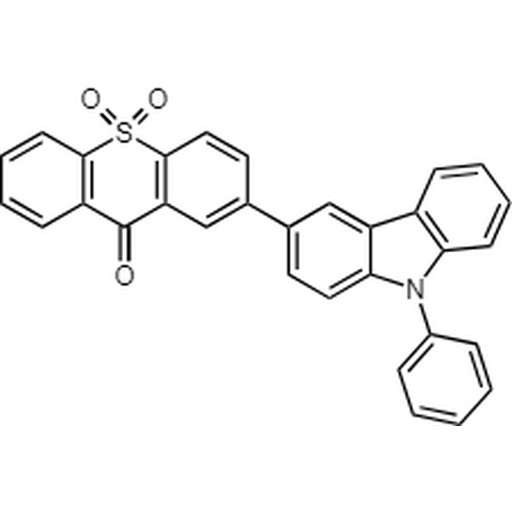 Compound TXO-PhCz, 1623010-64-9, 2-Phenyl-4'-carbazole-9H-thioxanthen-9-one-10,10-dioxide