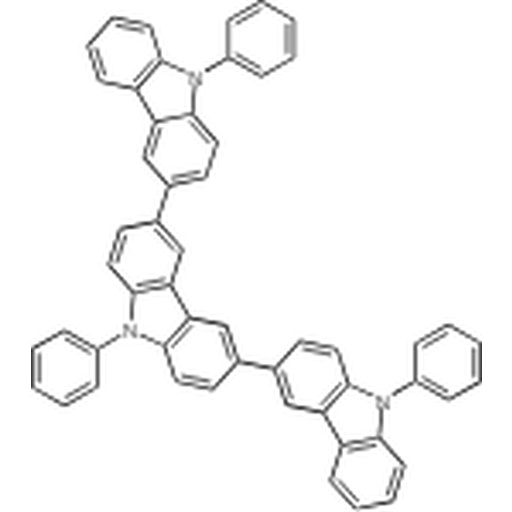 Tris-PCz 1141757-83-6 9-Phenyl-3,6-bis(9-phenyl-9H-carbazol-3-yl)-9H-carbazole